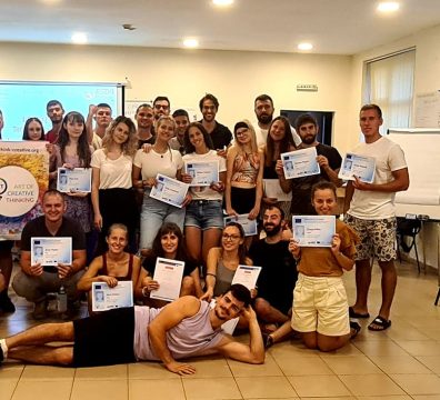 ART OF CREATIVE THINKING INTERNATIONAL TRAINING COURSE HAS BEEN IMPLEMENTED IN SOFIA