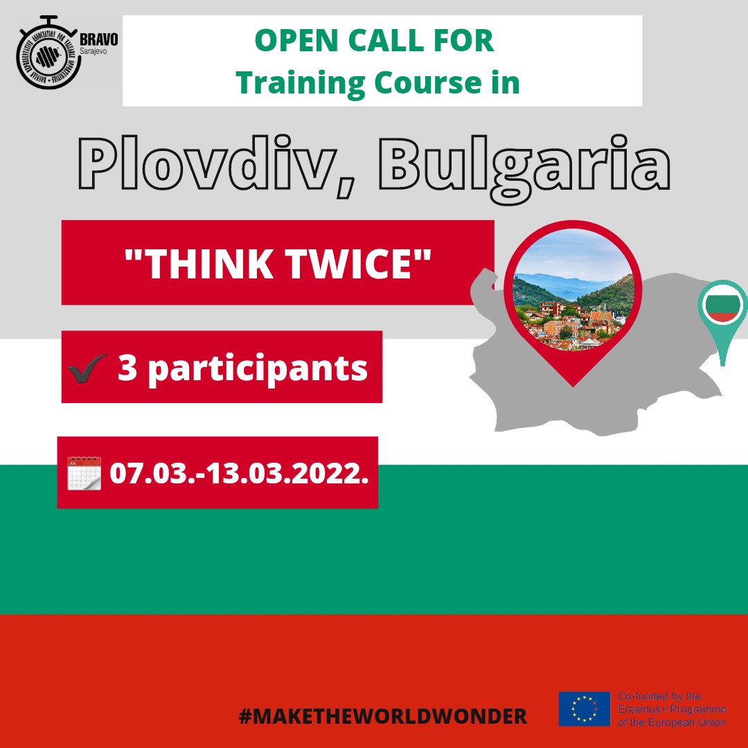 Open Call for Participants for the Training Course in Bulgaria
