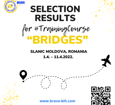 Selection Results for Training Course “BRIDGES”