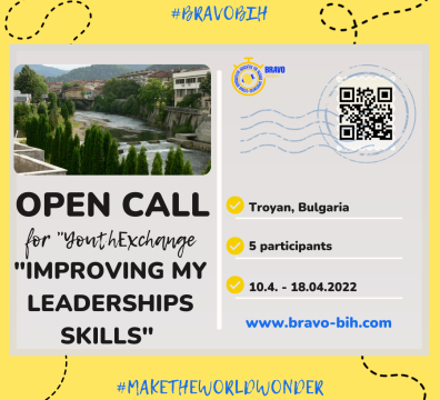 Open Call for 5 Participants for Youth Exchange in Troyan, Bulgaria