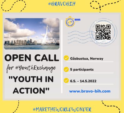 Open Call for 5 Participants for Youth Exchange in Gasbustua, Norway