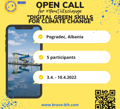 Open Call for 5 Participants for Youth Exchange in Pogradec, Albania