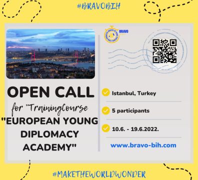 Open Call for 5 Participants for Training Course in Istanbul, Turkey