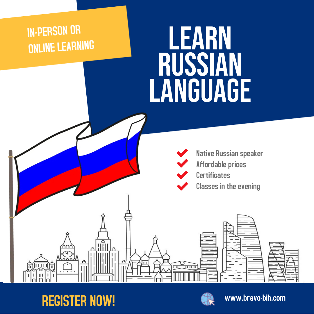 BRAVO opens applications for a new course – Russian language course!
