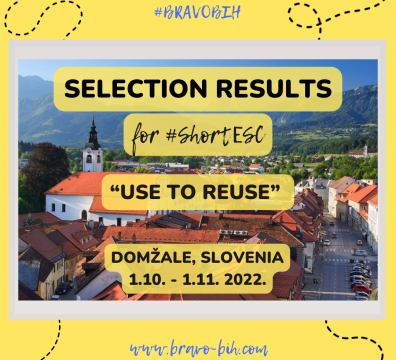 Selection Results for Short ESC in Domžale, Slovenia