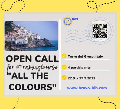 Open Call for 4 Participants for Training Course in Torre del Greco, Italy
