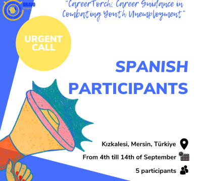 URGENT CALL for 5 Spanish participants for Youth Exchange in Kızkalesi, Türkiye