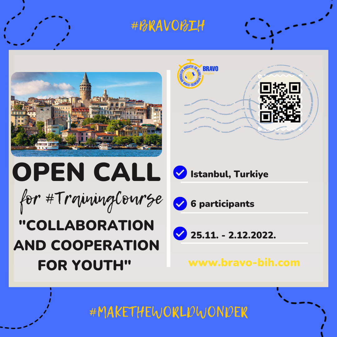 Open Call for 6 Participants for Training Course in Istanbul, Turkiye