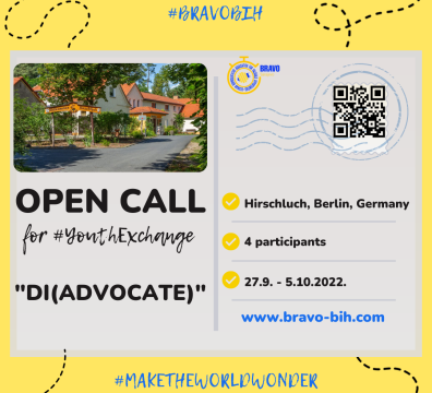 Open Call for 4 Participants for Youth Exchange in Hirschluch, Berlin, Germany