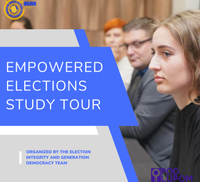 BRAVO members attended Empowered Elections Study Tour