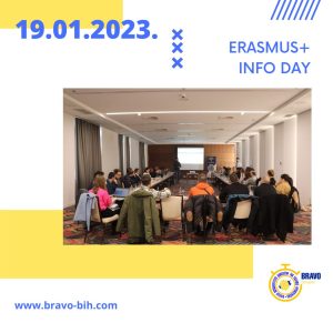 Erasmus+ Youth INFO DAN, 19.01.2023 – Sarajevo, Bosna i Hercegovina
