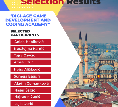Selection results for ”DIGI-AGE Game Development and Coding Academy”