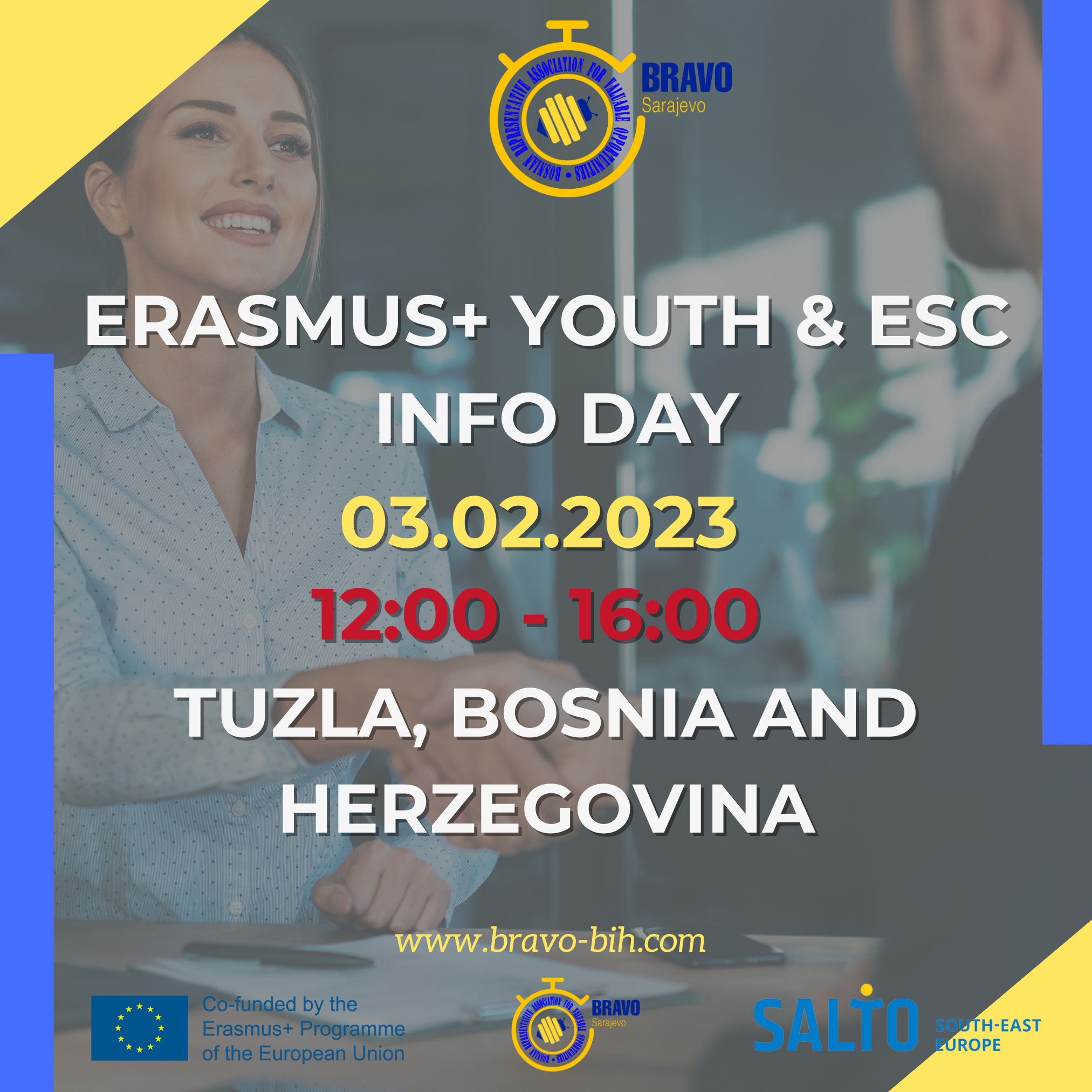 ERASMUS+ YOUTH and ESC INFO DAY – Tuzla, Bosnia and Herzegovina