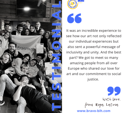 Testimonials – Youth Exchange „Art for Future“ in Riga, Latvia