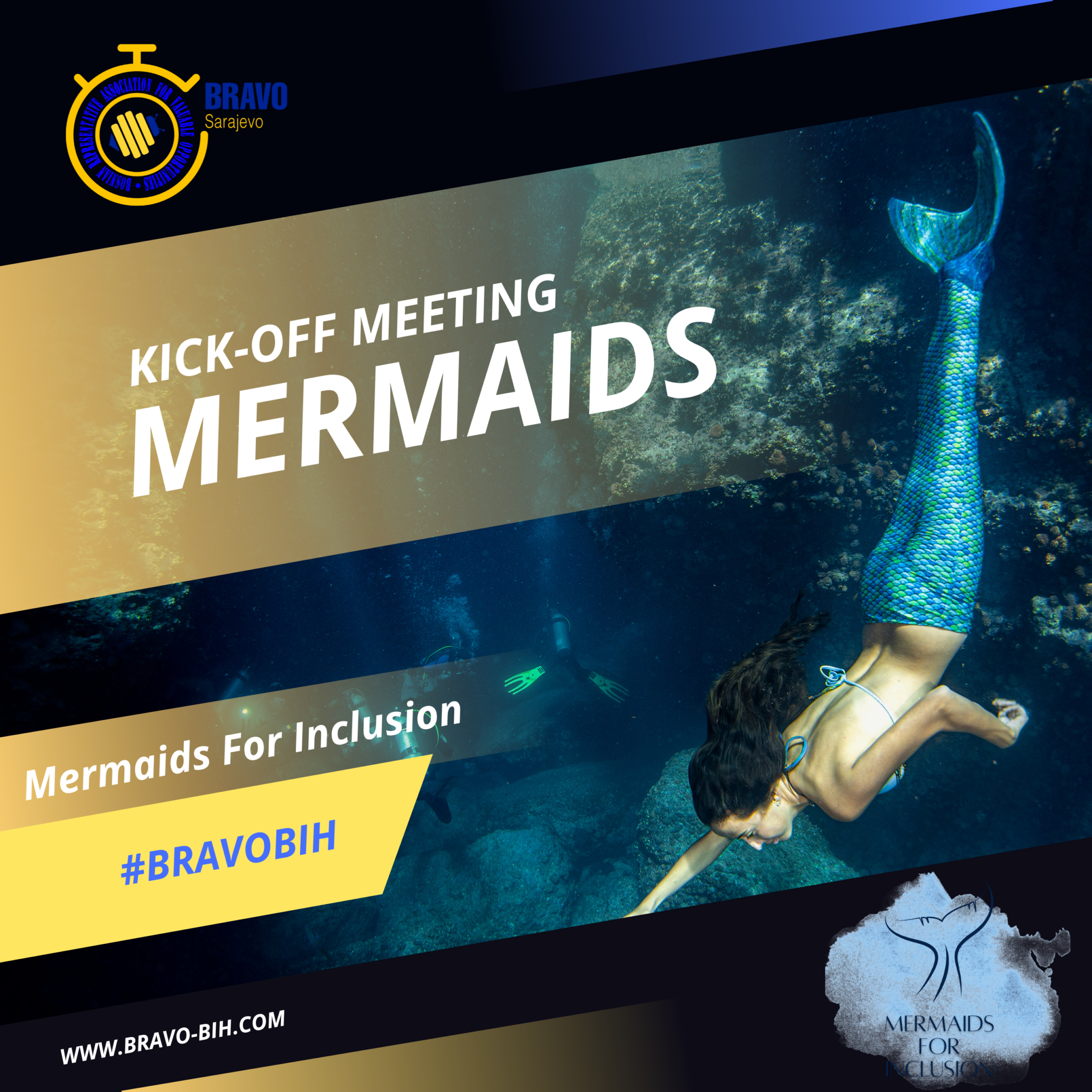 Kick-off meeting for the project “Mermaids for Inclusion”