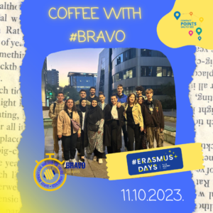 #ErasmusDays event – Coffee with BRAVO Gathering