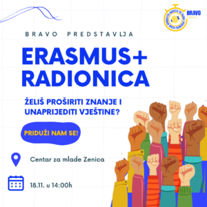 Poziv na Erasmus+ radionicu u Zenici
