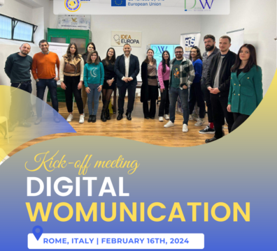 Kick-off Meeting: “Digital Womunication” Project in Rome, Italy