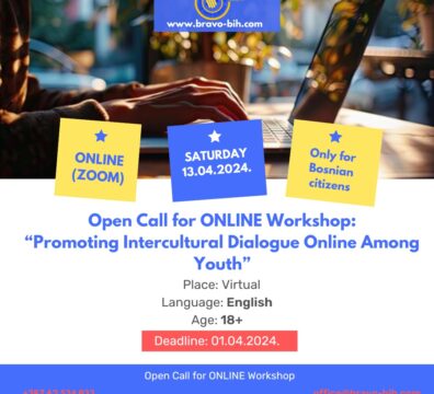 Open Call for Online Workshop on The Promotion of Intercultural Dialogue