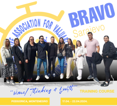 BRAVO PASSPORT STORIES: Training Course “Visual Thinking 4 Youth“ in Podgorica, Montenegro