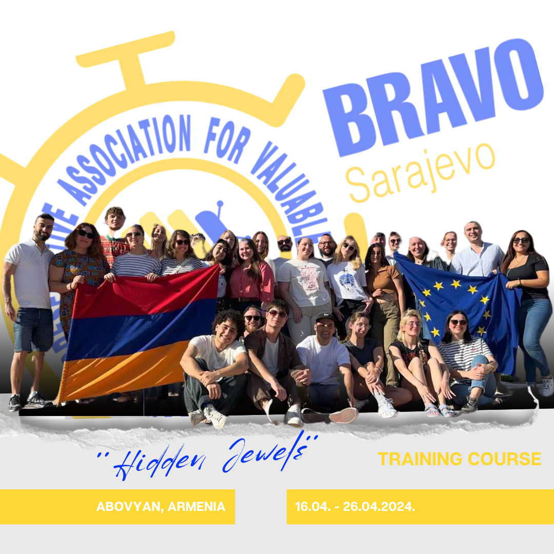 BRAVO PASSPORT STORIES: Training Course “Hidden Jewels“ in Abovyan, Armenia