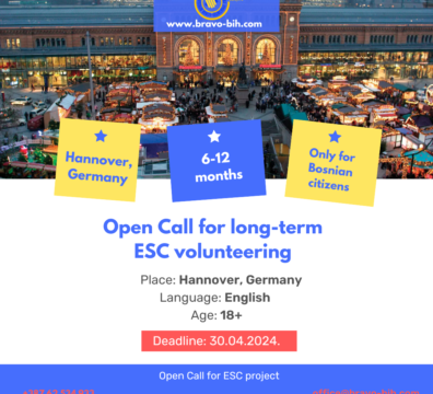 Open Call for Long-Term ESC Project in Hannover, Germany