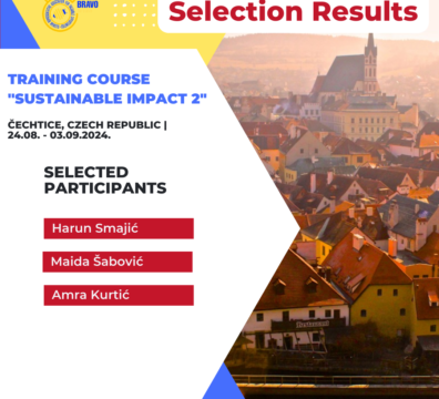 Selection Results for Training Course “Sustainable ImPACT 2“