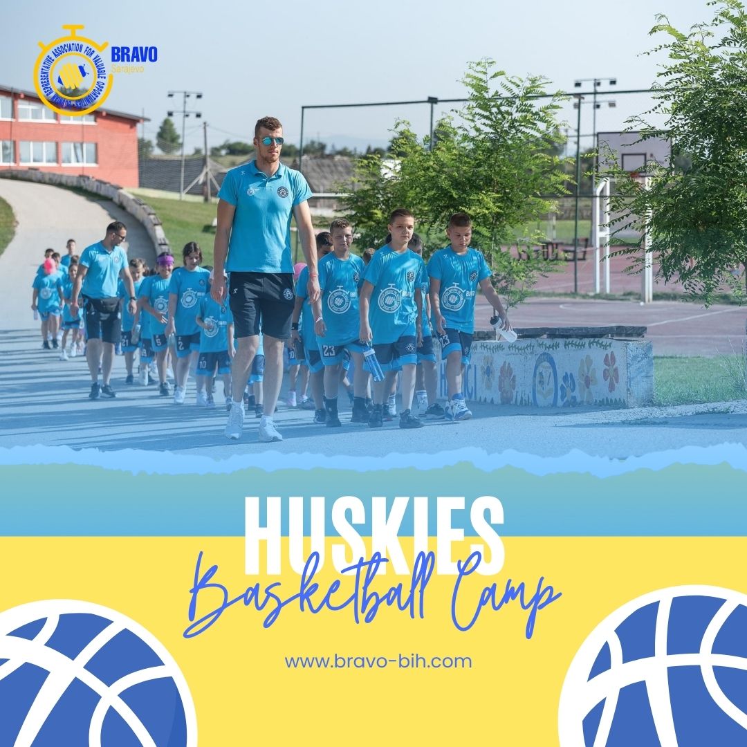 Huskies Basketball Camp otvoren uz podršku BRAVO BiH