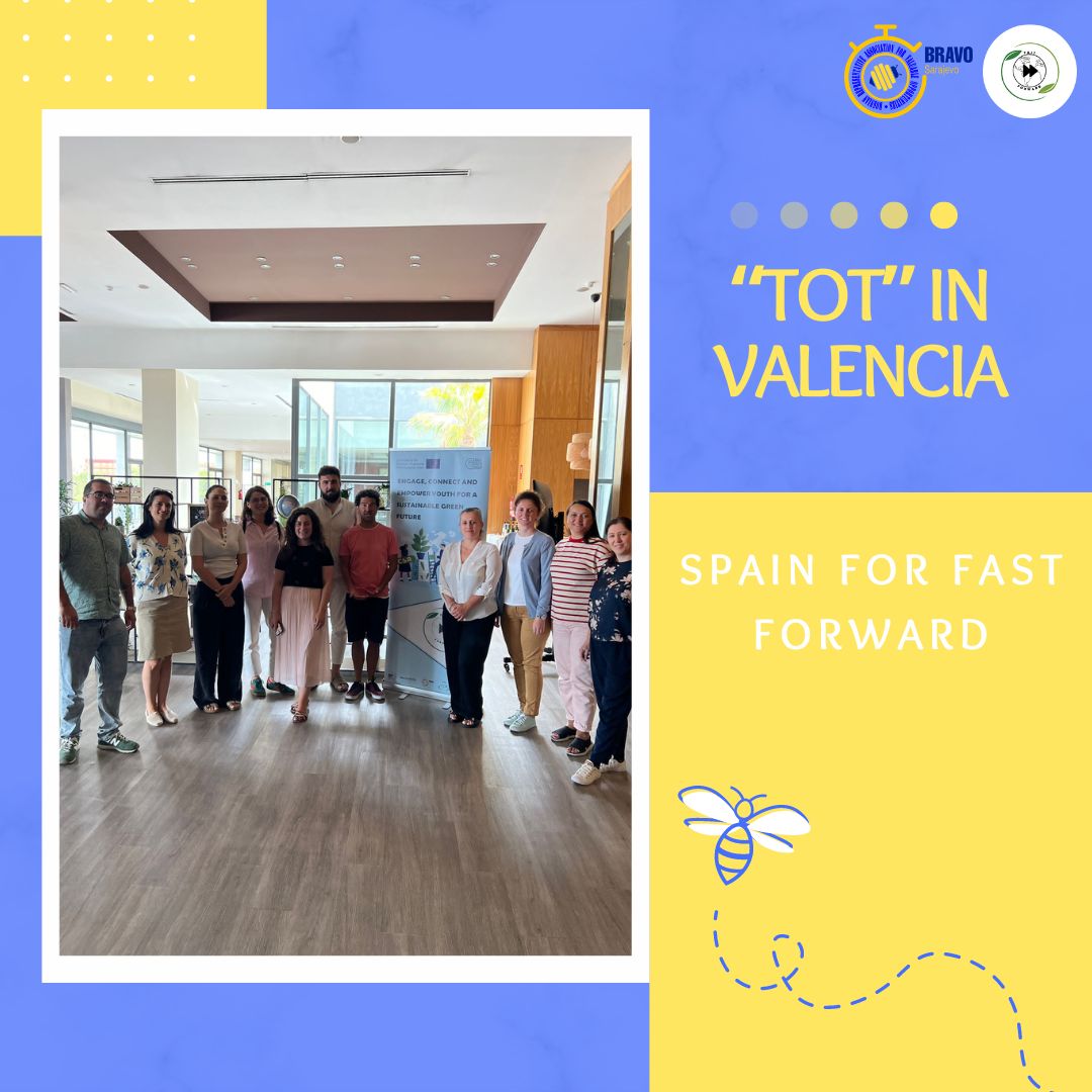 Training of Trainers in Valencia, Spain for „FAST FORWARD“