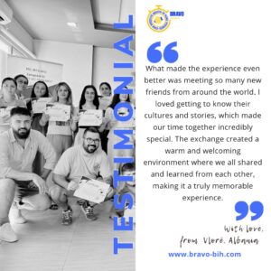 Testimonials: Engage, Connect and Empower Youth for a Sustainable Future in Vlorë, Albania