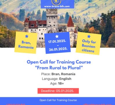 Open Call for Training Course “From Rural to Plural” in Bran, Romania