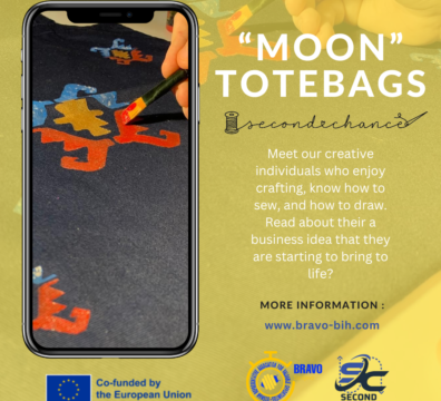 Promoting Local Creativity: MOON Tote Bags Inspired by Bosnia and Herzegovina