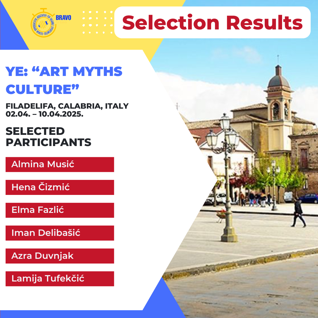 Selection Results for YE “Art Myths Culture”