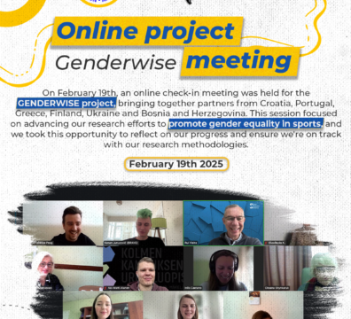 GENDERWISE Project: Online Check-in Meeting