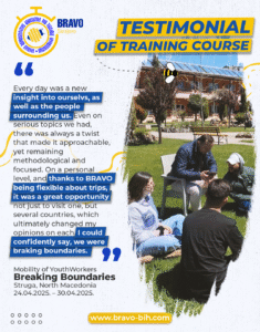 Testimonials of Training Course “Breaking Boundaries”