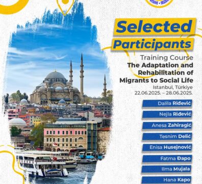 Selection Results for Training Course “The Adaptation and Rehabilitation of Migrants to Social Life” II