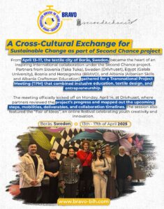 Second Chance Project Takes Borås: A Cross-Cultural Exchange for Sustainable Change
