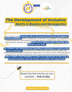 Train4Family – The development of Inclusive sports in Bosnia