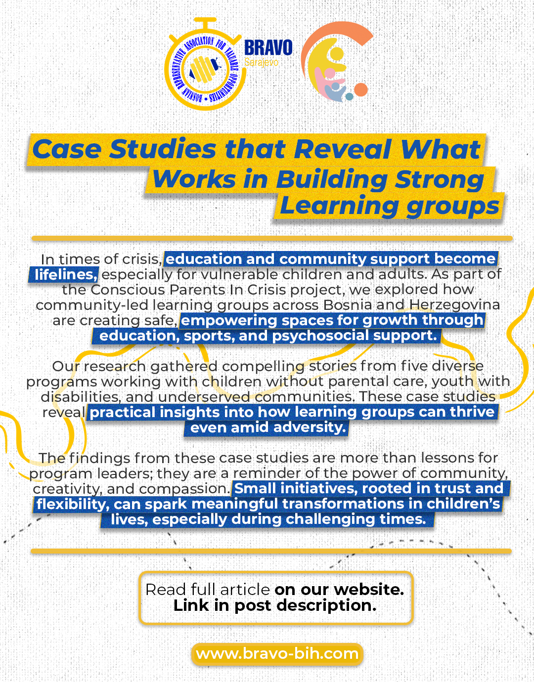 CPC Project – Learning in Crisis, Growing Through Community