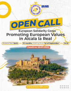 Open Call for Long-term ESC “Promoting European Values”  in Alcala la Real, Spain