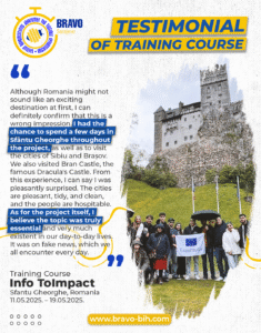 Testimonials of Training Course “Info To Impact”