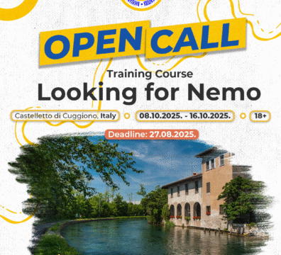 Open Call for Training Course  “Looking For Nemo” in Castelletto di Cuggiono, Italy