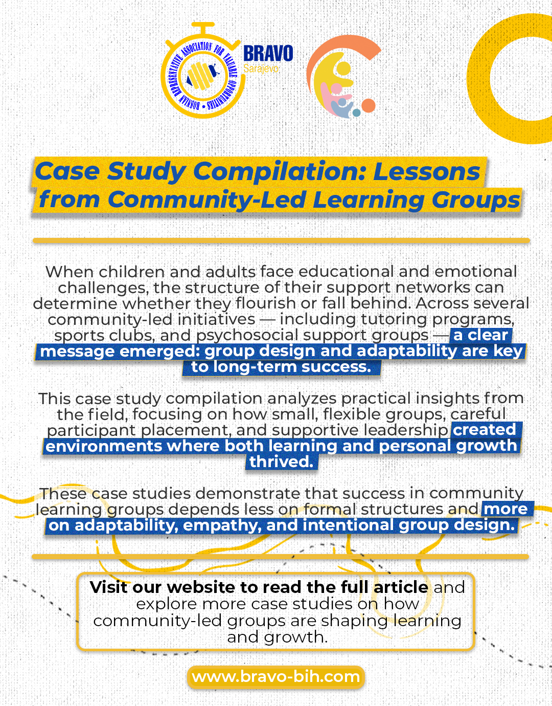 Case Study Compilation: Lessons from Community-Led Learning Groups