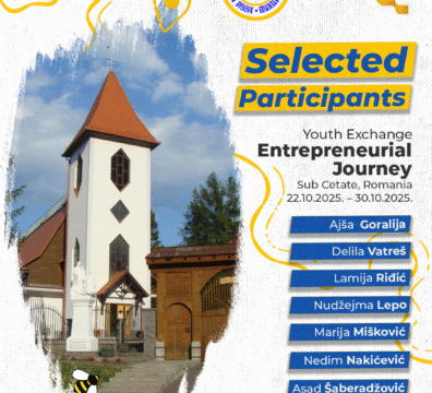 Selected Participants for the Youth Exchange “Entrepreneurial Journey”