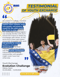 Testimonials of Youth Exchange “Evolution Challenge”