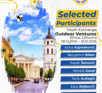Selected Participants for the Youth Exchange “Outdoor Ventures” in Vilnius, Lithuania