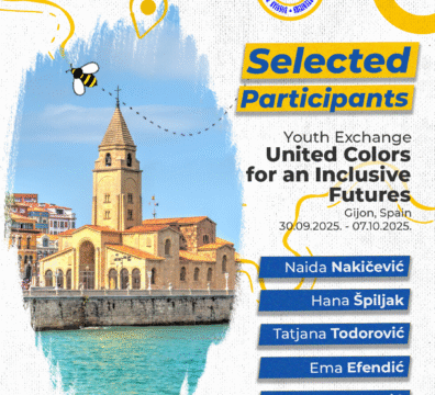 Selected Participants for the Youth Exchange: “United Colors for an Inclusive Future”