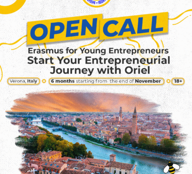 Open Call: Erasmus for Young Entrepreneurs with Oriel in Verona, Italy