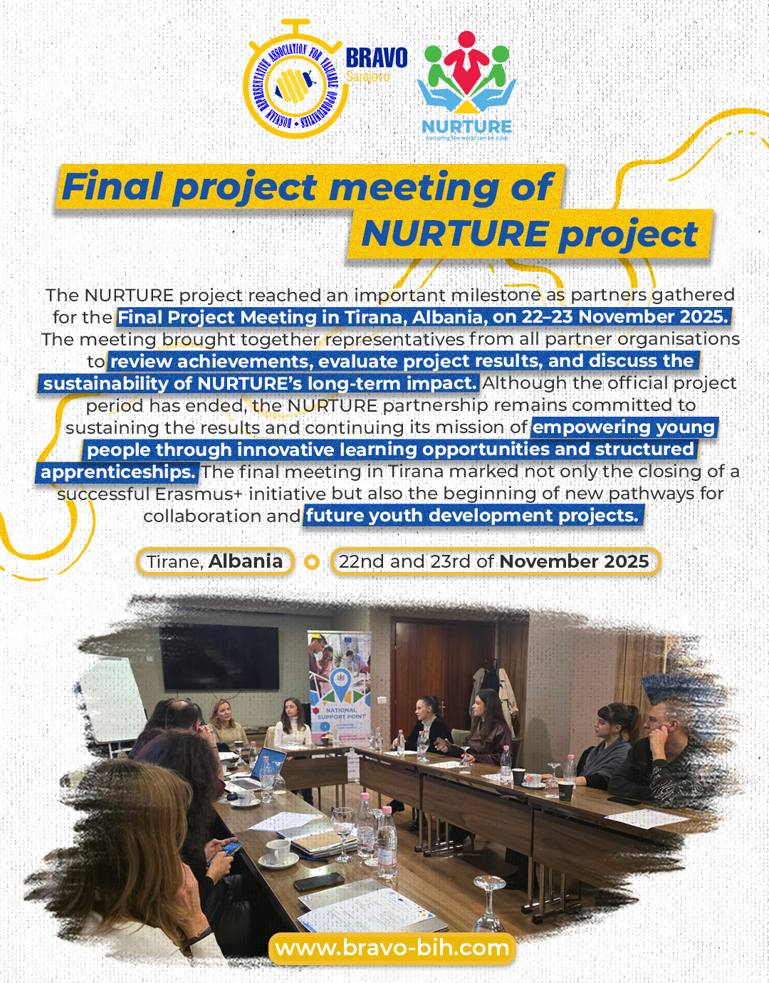 Final meeting of the NURTURE project