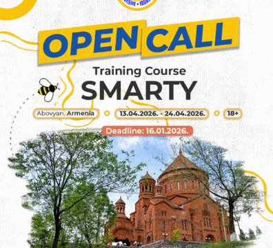 Open Call for Training Course “SMARTY” in Abovyan, Armenia